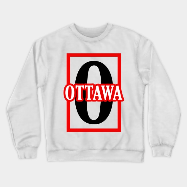 Ottawa Crewneck Sweatshirt by colorsplash